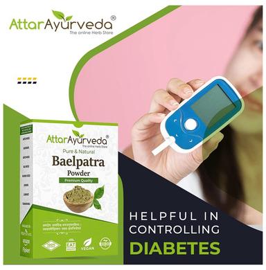 Attar Ayurveda Pure and Natural Baelpatra Powder