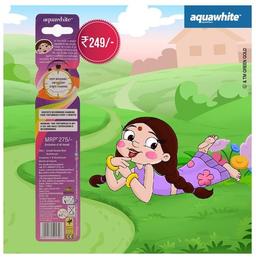 Aquawhite Buddy Best Flash Light Toothbrush Purple Chutki