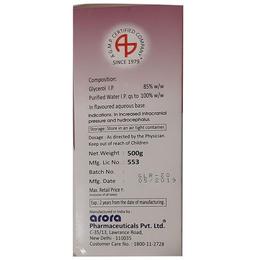 Arora Glycerol (85%) BP Liquid