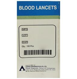 Aspen Sterile Blood Lancets (100 Each)