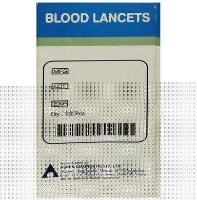 Aspen Sterile Blood Lancets (100 Each)