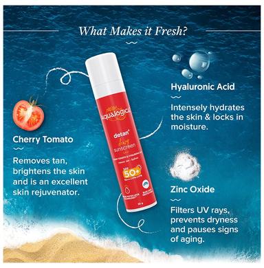 Aqualogica Detan+ Dewy Sunscreen SPF 50+ PA++++