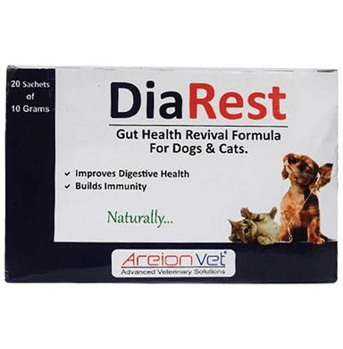 AreionVet Dia Rest Sachet 10gm Each for Dogs and Cats
