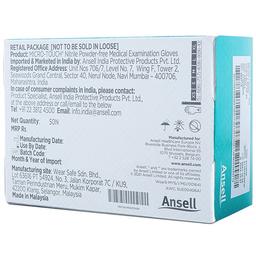 Ansell N50 Micro-Touch Nitrile Examination Gloves(50 Each) Large