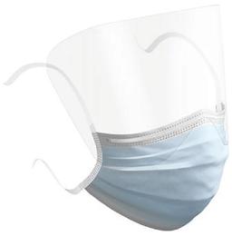 Ansell Sandel Fog Free Face Mask with Visor