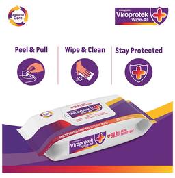 Asianpaints Viroprotek Wipe-All (25 Each)