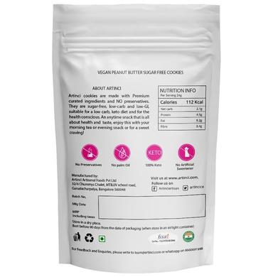 Artinci Vegan Peanut Butter Sugar Free Cookie