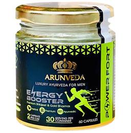 Arunveda Power Fort Energy Booster Capsule for Men (60 Each)