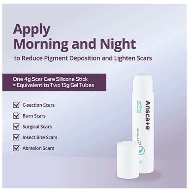 Anscare Leniscar Silicone Stick with Vitamin C & E