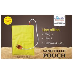 Aquagel Innovations Sand Filled Offline Electric Heating Pouch Yellow