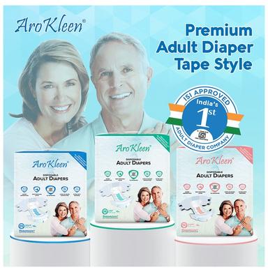 Arokleen Disposable Adult Diaper (10 Each) Medium